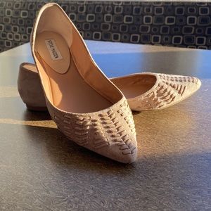 Womens Size 10 Steve Madden Nude Flats